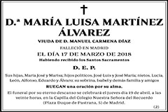 María Luisa Martínez Álvarez